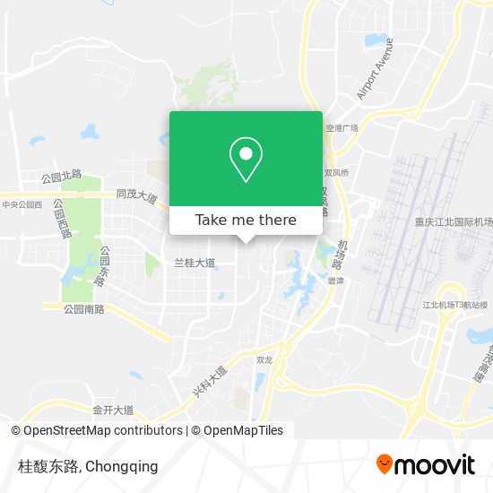 桂馥东路 map