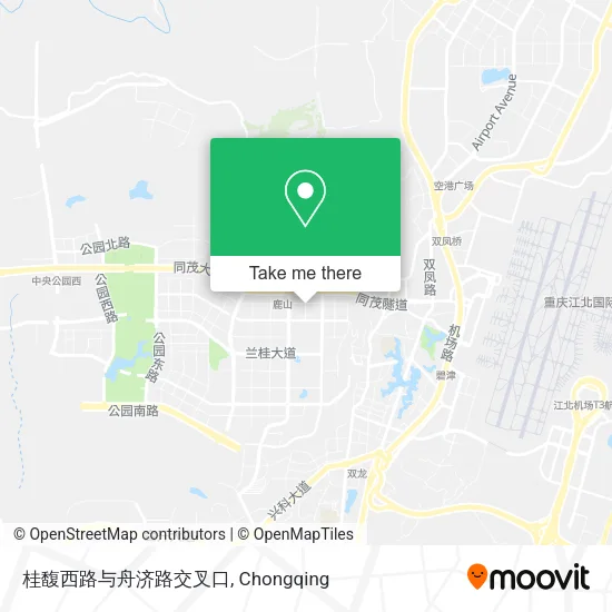桂馥西路与舟济路交叉口 map