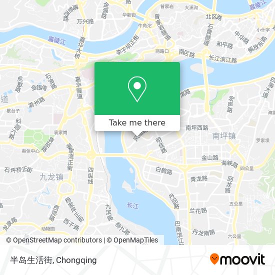 半岛生活街 map