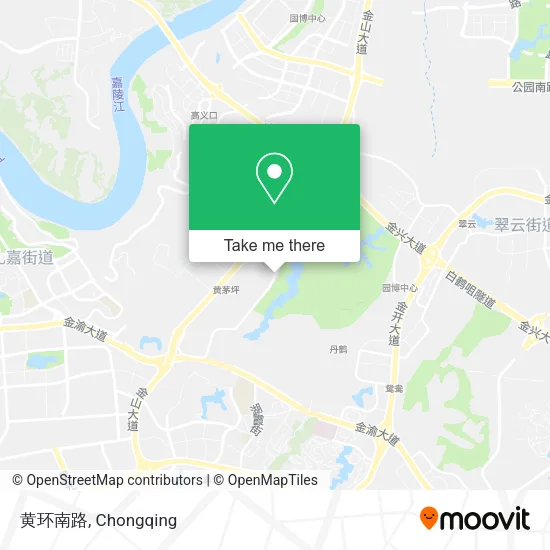 黄环南路 map
