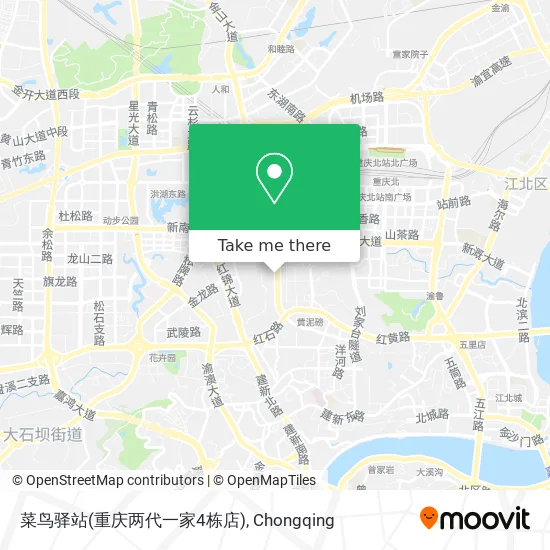 菜鸟驿站(重庆两代一家4栋店) map