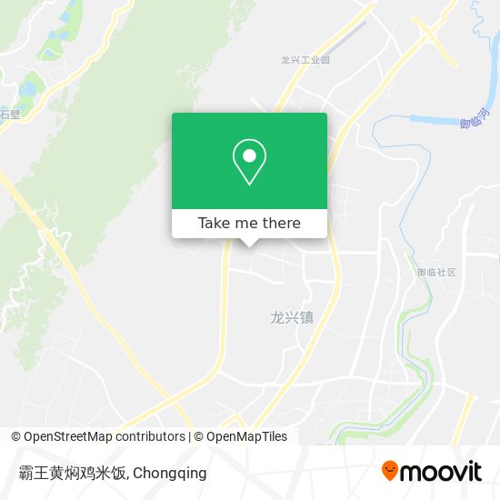 霸王黄焖鸡米饭 map