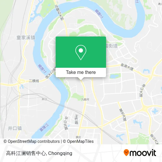 高科江澜销售中心 map