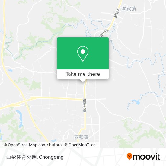 西彭体育公园 map