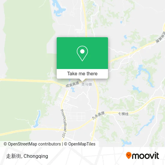 走新街 map