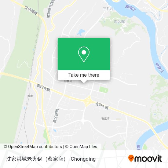 沈家洪城老火锅（蔡家店） map
