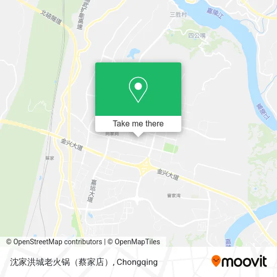 沈家洪城老火锅（蔡家店） map
