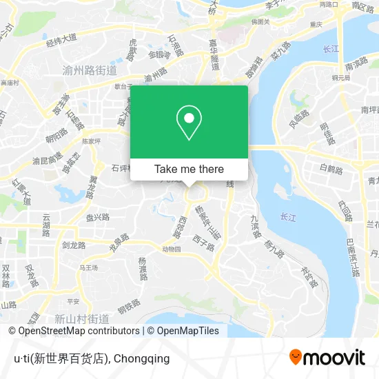 u·ti(新世界百货店) map