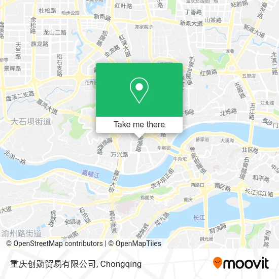 重庆创勋贸易有限公司 map