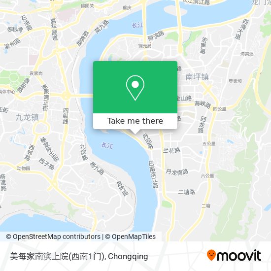 美每家南滨上院(西南1门) map