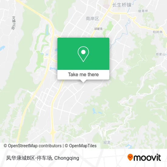 凤华康城B区-停车场 map