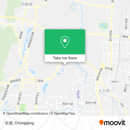 尖坡 map