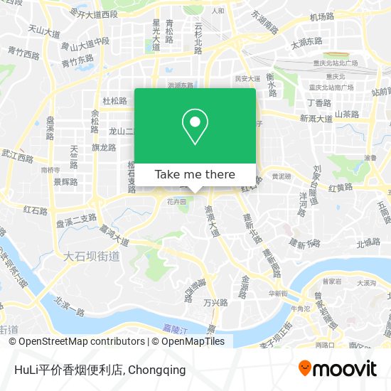 HuLi平价香烟便利店 map
