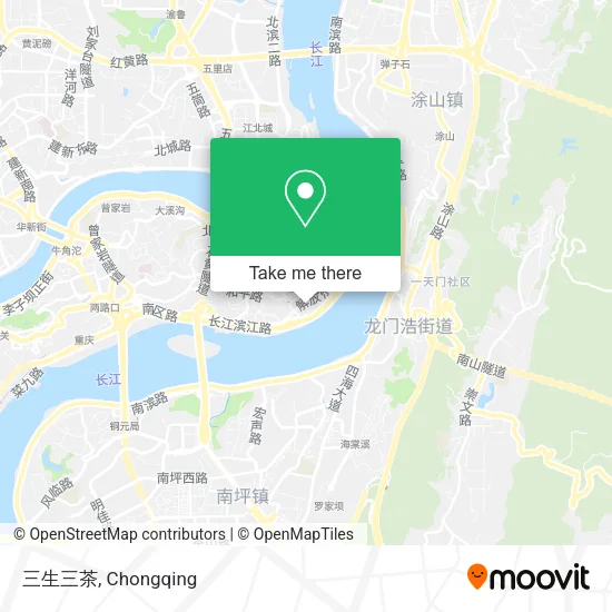 三生三茶 map
