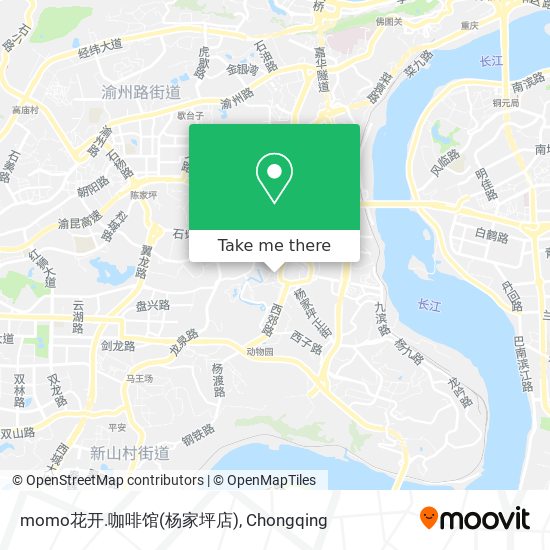 momo花开.咖啡馆(杨家坪店) map