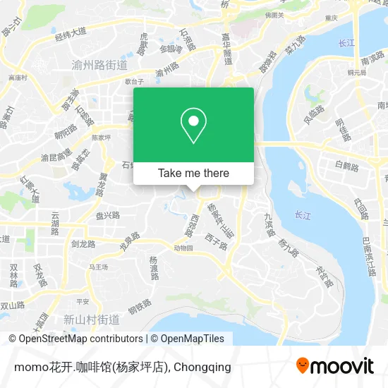 momo花开.咖啡馆(杨家坪店) map