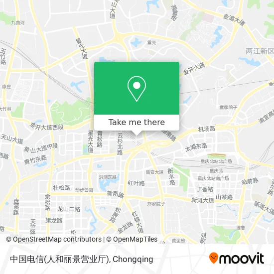 中国电信(人和丽景营业厅) map