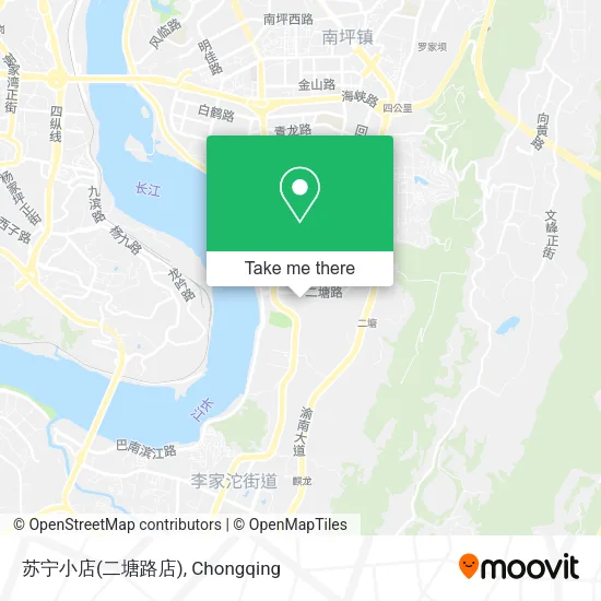 苏宁小店(二塘路店) map