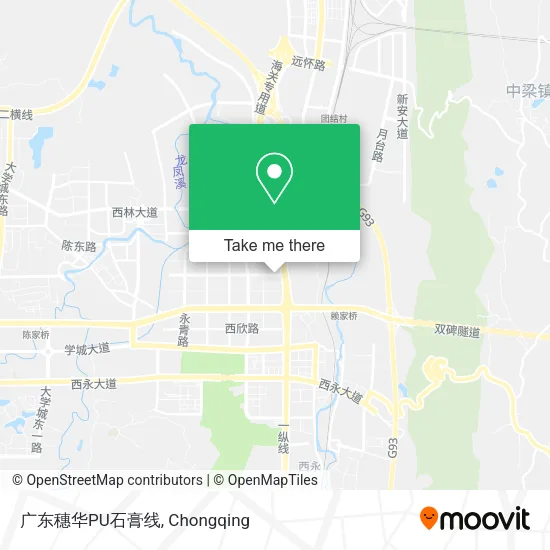 广东穗华PU石膏线 map