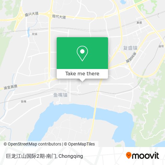 巨龙江山国际2期-南门 map