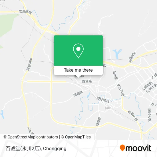 百诚堂(永川2店) map