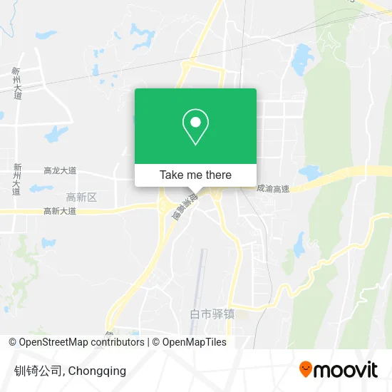 钏锜公司 map