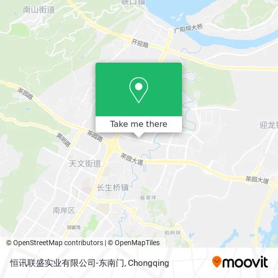 恒讯联盛实业有限公司-东南门 map