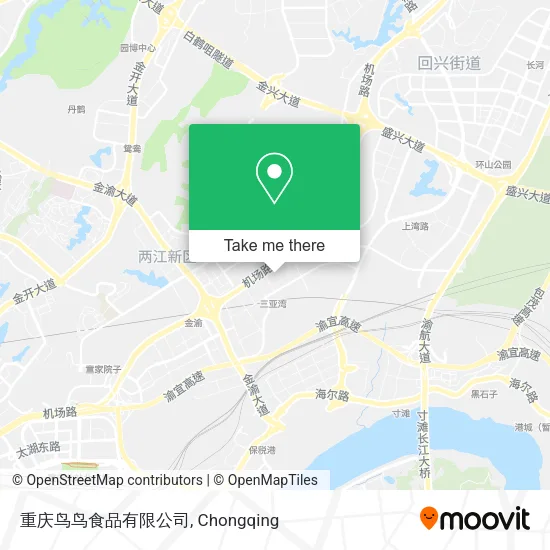 重庆鸟鸟食品有限公司 map