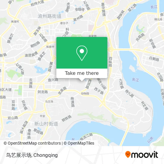 鸟艺展示场 map
