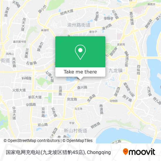 国家电网充电站(九龙坡区猎豹4S店) map