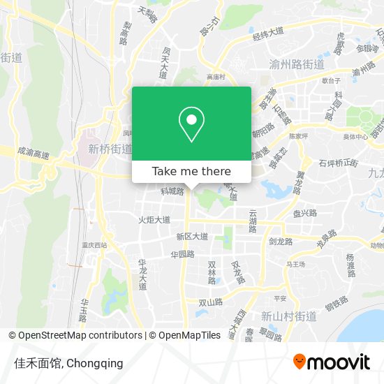 佳禾面馆 map