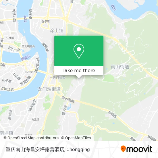 重庆南山海昌安坪露营酒店 map