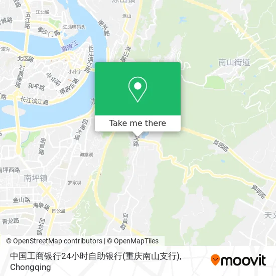 中国工商银行24小时自助银行(重庆南山支行) map