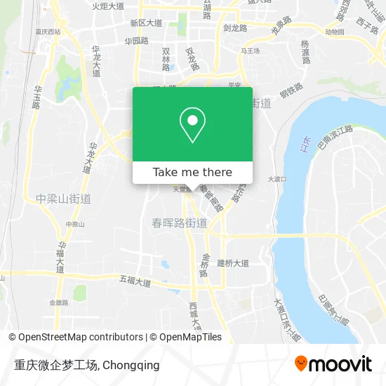 重庆微企梦工场 map
