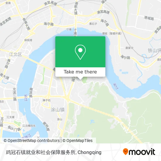 鸡冠石镇就业和社会保障服务所 map