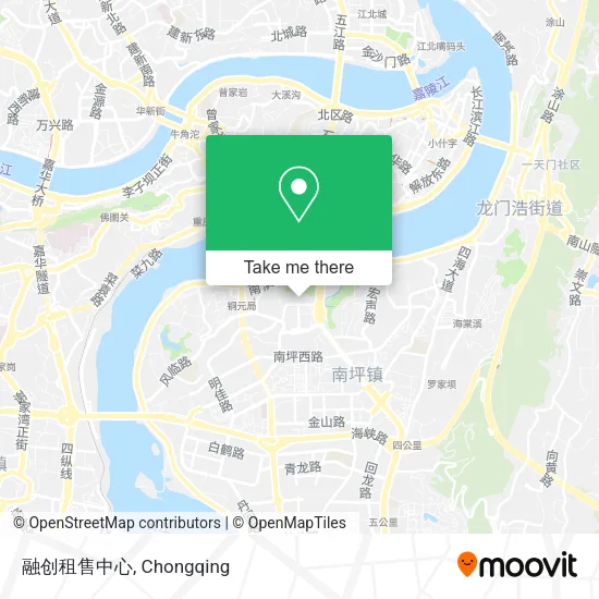 融创租售中心 map