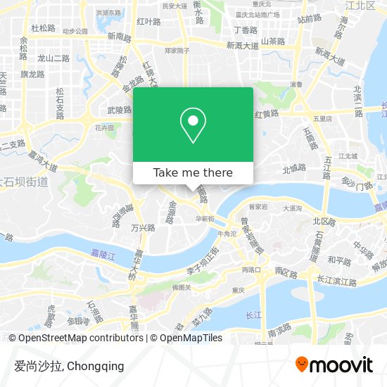 爱尚沙拉 map