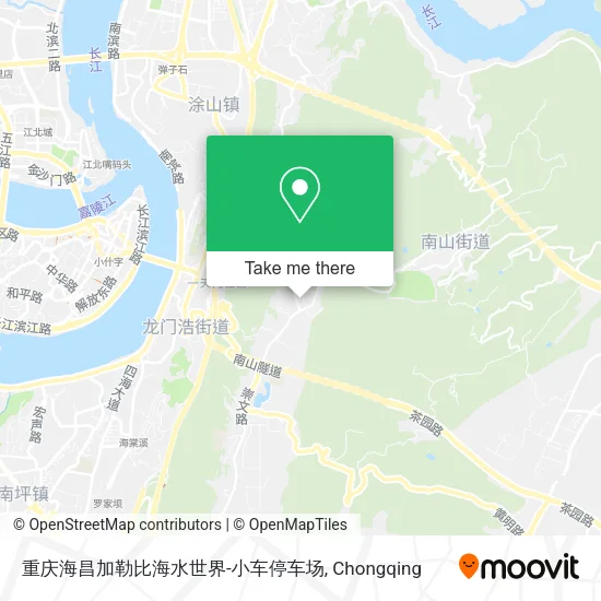 重庆海昌加勒比海水世界-小车停车场 map