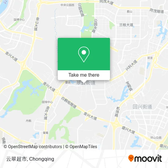 云翠超市 map