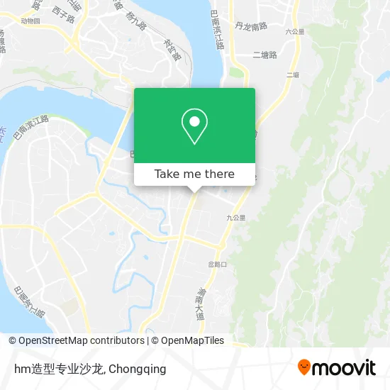 hm造型专业沙龙 map