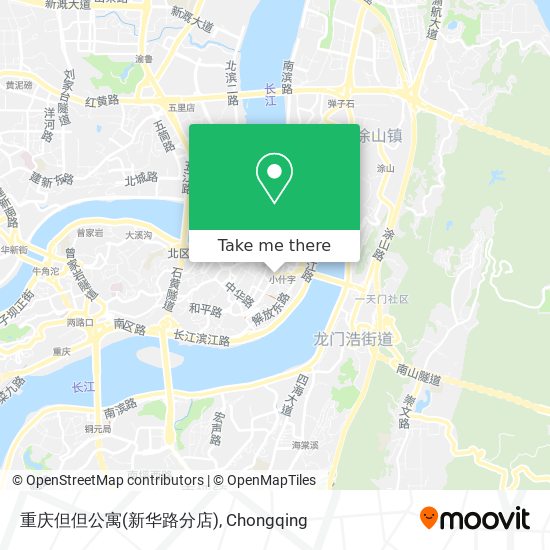 重庆但但公寓(新华路分店) map