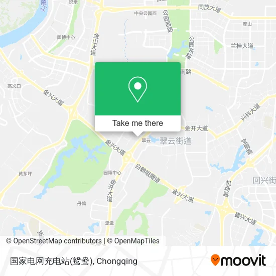 国家电网充电站(鸳鸯) map