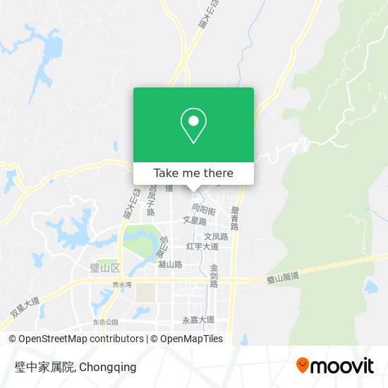 璧中家属院 map