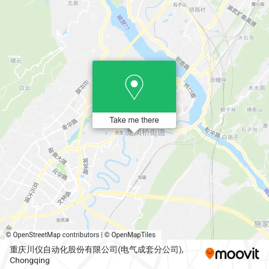 重庆川仪自动化股份有限公司(电气成套分公司) map