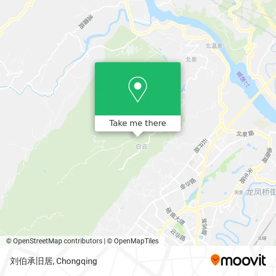 刘伯承旧居 map