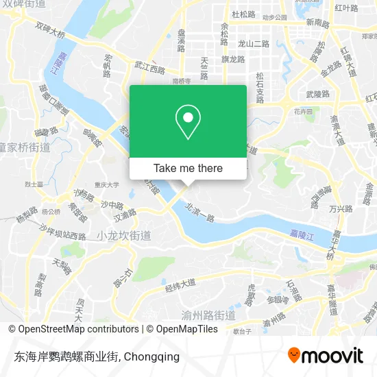 东海岸鹦鹉螺商业街 map