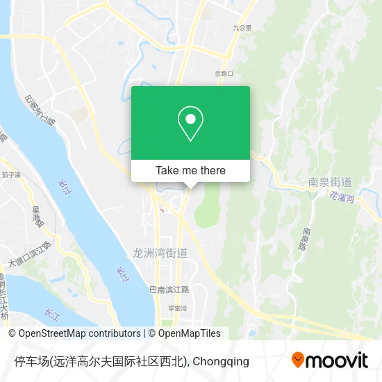 停车场(远洋高尔夫国际社区西北) map