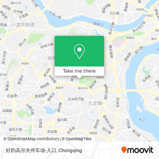 好韵高尔夫停车场-入口 map