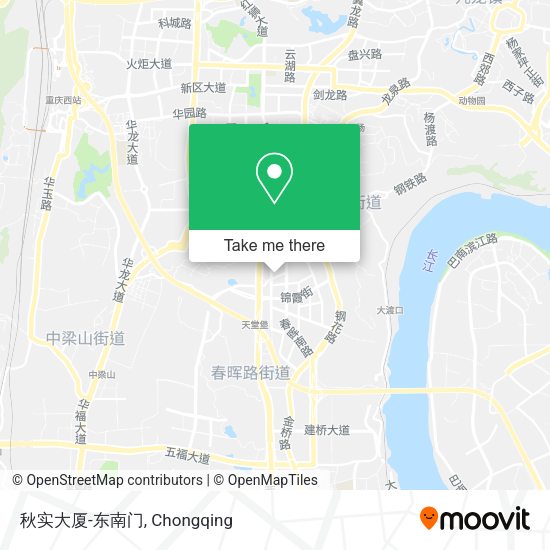 秋实大厦-东南门 map