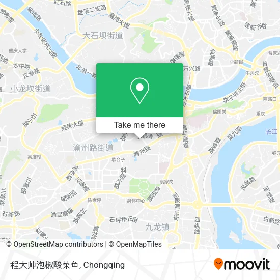 程大帅泡椒酸菜鱼 map